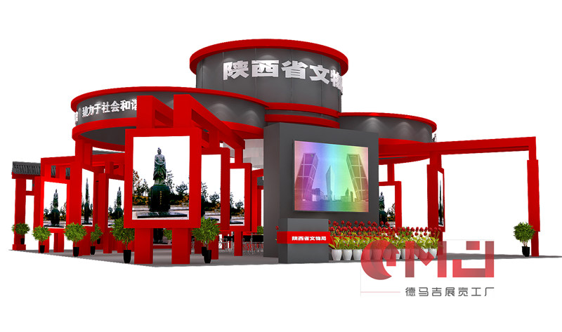 陝西文物局91香蕉视频IOS污展示施工效果