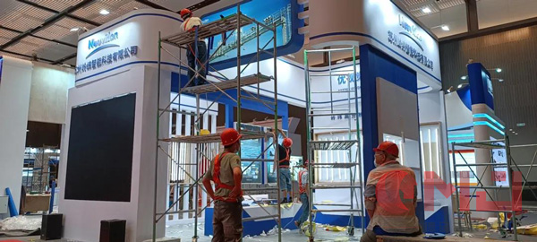 3天5個展位，交通運輸科技博覽會搭建工作順利完工！