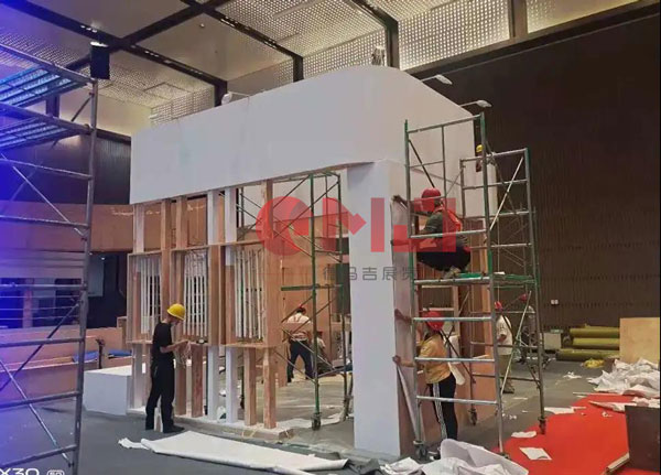 3天5個展位，交通運輸科技博覽會搭建工作順利完工！